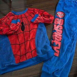 Disney Red and Blue Spider-Man Kids Matching Set
